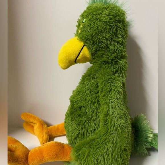 Kohl’s Cares Dr Seuss Plush Oh Say Can You Say Green Parrot Bird Stuffed Animal - Picture 6 of 12